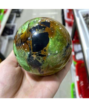 Crystal Rough Natural Crystal Rough Specimen Natural Pine Stone Crystal Quartz Ball ReikiGift Room DecorationStone (Size : 300-350g)