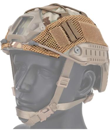Blueana Tactical Helmet - Airsoft Military Fast Helmet Camouflage Cover (Size M) - Buy Online on SooperMarket.com