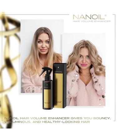 Hair Volume Enhancer 200ml - Spray for Fuller-Looking Hair. Thin Damaged or Easily Weighed-Down Hair Lack of Volume Strengthening Effect More Manageable and Shiny hair - Buy Online on SooperMarket.com