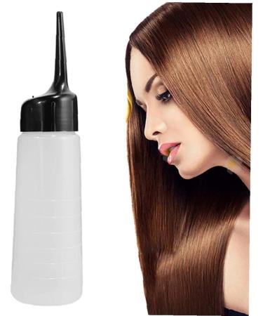 Zonfer 1pc 150ml Salon Hair Color Measuring Applicator Bottle Scale Hairdressing Hair Styling Tool - Buy Online on SooperMarket.com