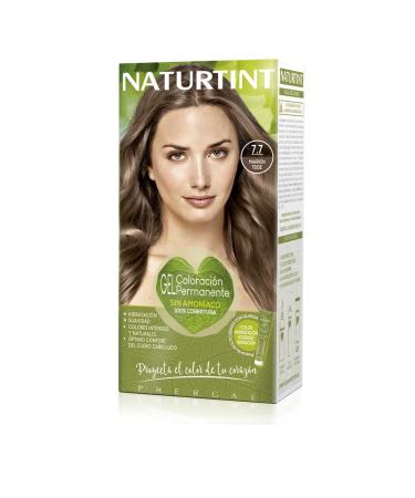 Natureint |Hair color oohne ammoniak |High proportion of natural ingredients7.7 Teide Braun |170ml 7.7 Teide brown 1 piece (1 Pack)