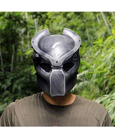 ATAIRSOFT Tactical Full Face Mask for Paintball & Airsoft - Metal Mesh with Infrared Lamp - Alien & Predator CS Field Gear - Buy Online on SooperMarket.com
