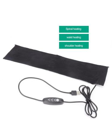 USB Heating Pillows - Foldable Carbon Fiber Travel Pillow for Shoulder & Pain Relief | 3 Temperature Settings | DC 5V Heating Film - Buy Online on SooperMarket.com