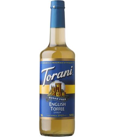 TORANI-SUGAR FREE SALTED CARAMEL SYRUP PET (PLASTIC) BOTTLE 750ML & Sugar Free English Toffee Syrup 750ml PET - Buy Online on SooperMarket.com
