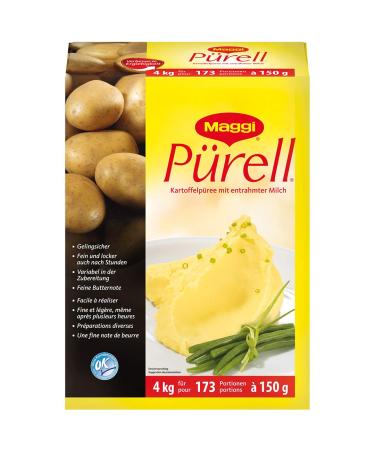Maggi P rell mashed potatoes (with skimmed milk authentic mashed potatoes with a fine butter note) 1 pack (1 x 4kg carton)