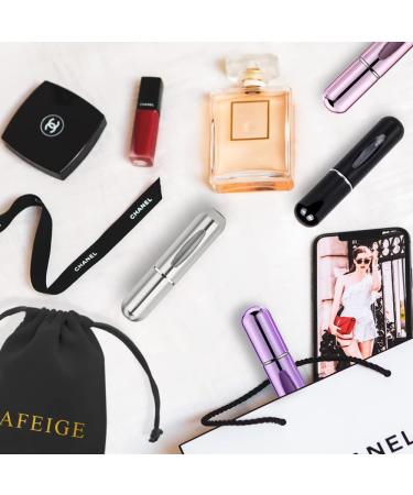 AFEIGE 4 PCS 5ML Perfume Atomisers Refillable Travel Perfume Atomiser Refillable Perfume Travel Bottle for Perfume Aftershave Travel Holiday and Night Out - Buy Online on SooperMarket.com