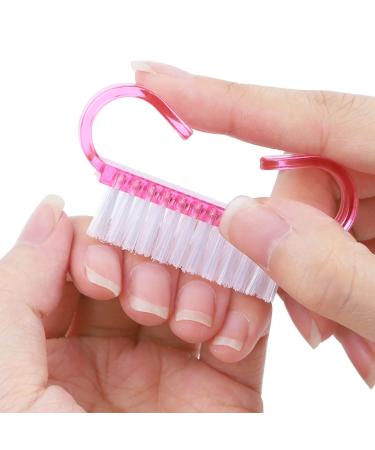 6PC Nail Brushes Set - Professional Handheld Nail Cleaning Tools & Accessories for Dust Removal and Finger Care - Buy Online on SooperMarket.com