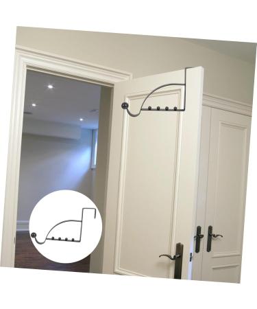 CHILDWEET Over Door Hanger 2pcs Storage Hook Behind The Door Ganchos para Colgar Over Door Valet Hook Punch Hook - Buy Online on SooperMarket.com