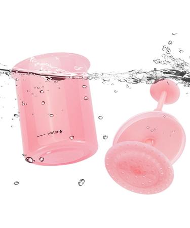 Foam Maker Manual Bubble Foamer Quick Foam | Ergonomic Pump Skincare Facial Cleansing Tool Cleansing Foaming Maker for Women Girls Pink - Buy Online on SooperMarket.com