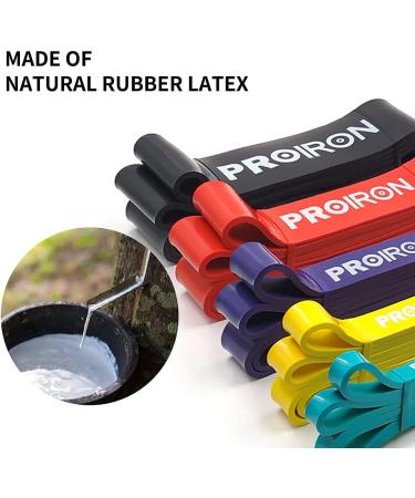 Proiron Resistance Bands - Assisted Pull up Bands for Crossfit Powerlifting - #4 Red (31-54kg) - Buy Online on SooperMarket.com