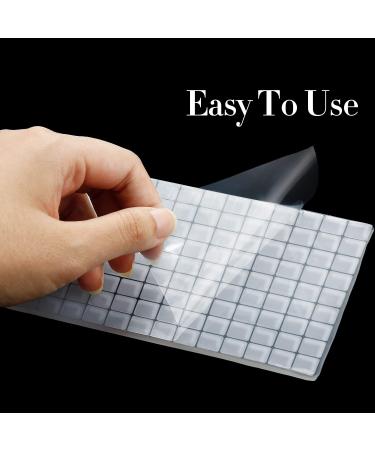 4 Set Nail Tips Holders - Magnetic Acrylic Practice Stands for Manicure & 126 Reusable Sticky Clay Adhesive Putty (Gold Silver Black White) - International Shipping Available - Buy Online on SooperMarket.com