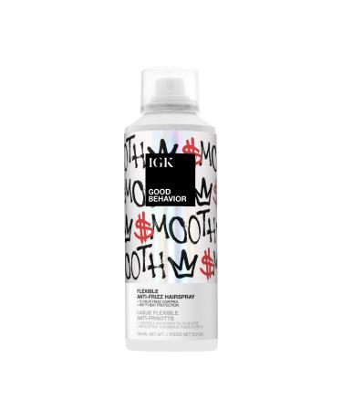 IGK Good Behavior Smooth Flexible Anti Frizz Hairspray 168 ml / 5 oz
