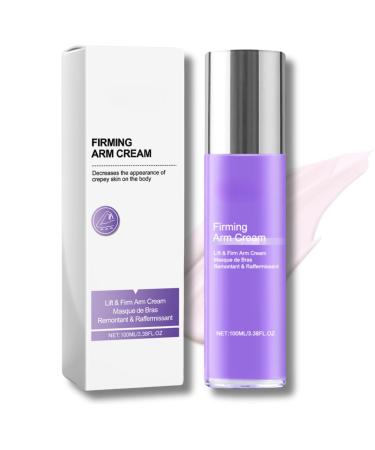 Skin Firming Cream for Arm 100ml Lift And Firm Arm Cream Arm Tightening Cream Firming Cream For Loose Skin Firming Body Cream Firming & Wrinkle-Reducing Cream Skin Firming Cream for Sagging Skin Purple - Arm