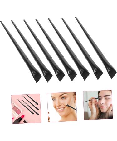 PLAFOPE 12pcs Practical Eyeliner Brush Eye Liner Makeup Brush Angled Eyebrow Brush Eye Liner Brush 15.5x1.2x0.6cm Black - Buy Online on SooperMarket.com