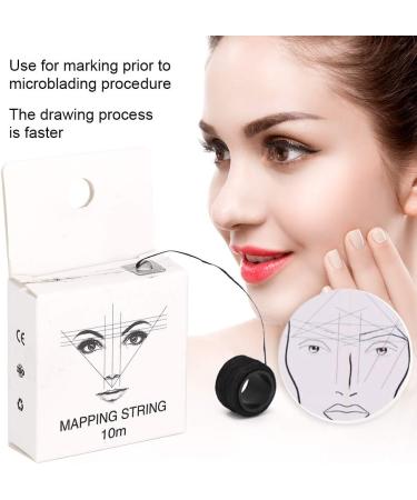 Eyebrow Mapping String Professional Micronumbing Thread for Eyebrow Makeup for Beauty Salon (Pre-ink line) - Buy Online on SooperMarket.com