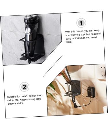 Premium Steel Razor Holder & Organizer | Self-Adhesive Razor Rack for Shower | Durable Shaver Stand Hanger - Buy Online on SooperMarket.com