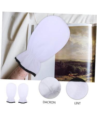 minkissy 2 Pairs Maintenance Care Gloves Paraffin Gloves Paraffin Heated Hand Spa Mittens Cloth Hand Moisturizer Gloves Spa Paraffin Wax Cover White Care Bag Miss Flannel Hand Use - Buy Online on SooperMarket.com