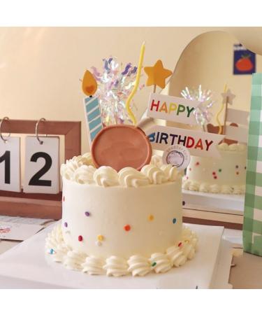 50Pcs Firework Cupcake Toppers Cocktail Food Fruit Toothpick Holiday Cake Decoration Cake Toppers Picks for Christmas Party Birthday Wedding Cake Decoration Party Favors Supplies Random Color - Buy Online on SooperMarket.com