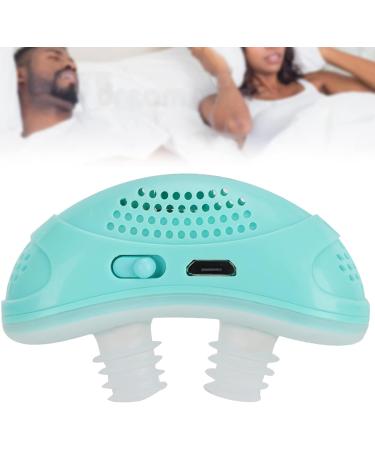 Electric Stop Snoring Device | Portable Anti-Snoring Respirator | Nasal Congestion Relief | Health Care Product (Green) - Buy Online on SooperMarket.com