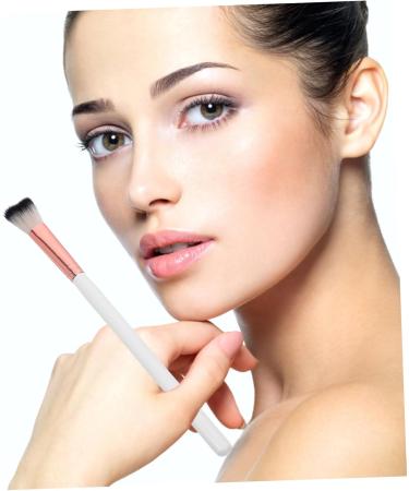 PLAFOPE 3pcs Fish Tail Brush Nose Shadow Brush Nose Contour Brush Nose Contour Makeup Brush Nose Makeup Tool 18.50X1.00X1.00CM As Shown - Buy Online on SooperMarket.com