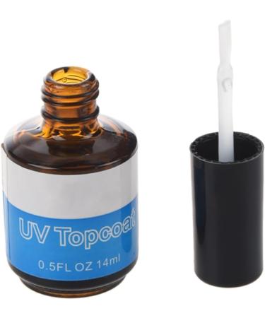 Prakti UV top coat layer glowing gel bright varnish artistic manicure - Buy Online on SooperMarket.com