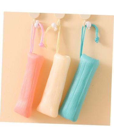 MUSISALY 3pcs Soap Bag Foam Net Soap Saver Pouch Soap Savers Soap Saving Soap Net Pouches Soap Sock or - Buy Online on SooperMarket.com
