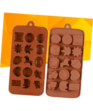 PRETYZOOM 15 Silicone Baking Molds Cupcake Decorate Bakeware Silicone Candy Molds Chocolate Candy Molds Cookie Pudding Non-Stick Mold Fudge Molds Small Animals Baking Supplies - Buy Online on SooperMarket.com