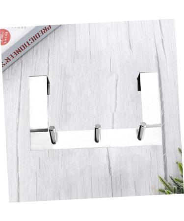 Cabilock 2pcs Over Door Towel Rack Metal Cloth Hooks Over The Door Hook Coat Hook Clothes Hook On The Door 21.3*12.4cmx2pcs As Shownx2pcs - Buy Online on SooperMarket.com