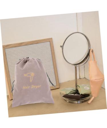 Baluue 2pcs Velvet Bag Travel Hair Dryer Blow Dryer Travel Bag Portable Hair Dryer Bags Cloth - Buy Online on SooperMarket.com