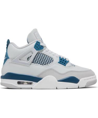 Buy AIR JORDAN 4 Retro Black/White-Metallic Silver 555028-001 Size 42.5 | International Shipping Available - Buy Online on SooperMarket.com