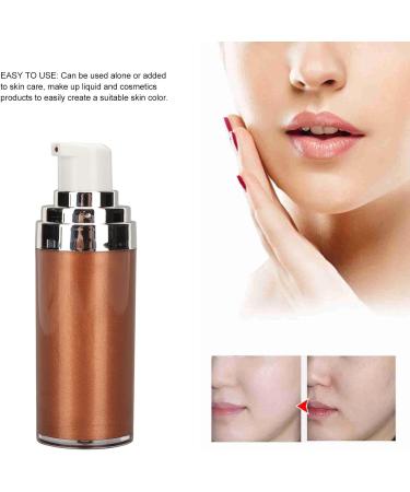 Body Glitter Cream Safe Ingredients Wrinkle Filling Easy to Apply 20ml Skin Firming Liquid for Full Body Makeup (#04 Golden Brown) - Buy Online on SooperMarket.com