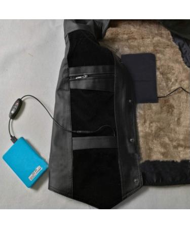 Aatraay USB Heating Cover & Heated Scarf - 5V Light Electric Pillow Set for Outdoor Winter Camping - 19x15x3 cm - Buy Online on SooperMarket.com