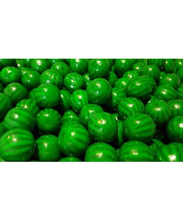 Watermelon Flavour Bubblegum with a Sour Powder Centre - 750g (Approx 72 gumballs) - Halal - Gluten Free - Dairy Free - Vegetarian