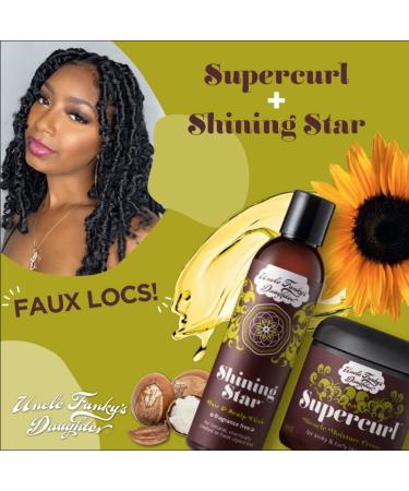 Uncle Funky's Daughter SuperCurl Miracle Moisture Creme 8 Fl Oz - Hydrating Curl Cream - Buy Online on SooperMarket.com