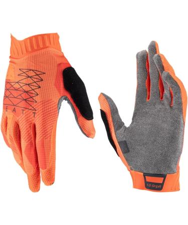Leatt Unisex Youth Junior MTB 1.0 Gloves Gripr L Flame | Best Quality Mountain Biking Gloves for Kids - International Shipping Available - Buy Online on SooperMarket.com