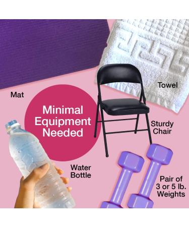 Little Black Dress Full Body Exercise DVD for Women Seniors and Beginners | 8-Minute Low-Impact Workouts at Home with Healthy Eating Guidance - Buy Online on SooperMarket.com