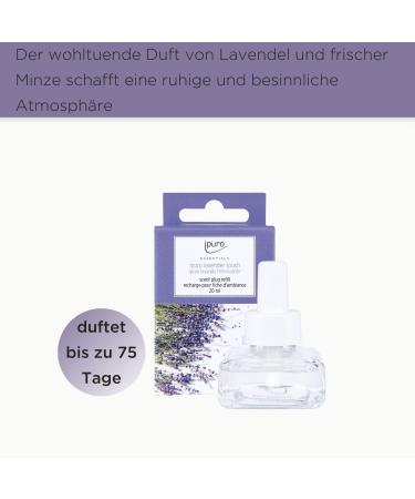 Ipuro Lavender Touch - Electric Scent Plug Refill 20ml | Contemplative Lavender Room Fragrance | Refillable Air Freshener for a Puristic Experience - Buy Online on SooperMarket.com