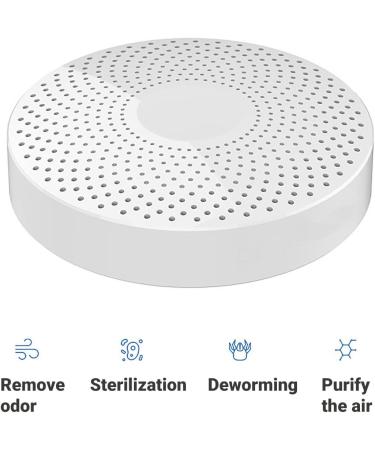 Mknzome Cat Litter Deodorizer - Intelligent Odor Eliminator 99% Deodorization Air Purifier for Cat Toilets & Small Surfaces - Buy Online on SooperMarket.com