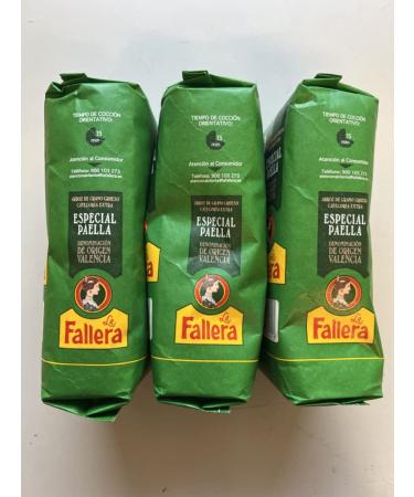 Buy 3kg La Fallera Special Paella Rice (DO Valencia) Authentic Spanish Rice for Perfect Paella | International Shipping Available - Buy Online on SooperMarket.com
