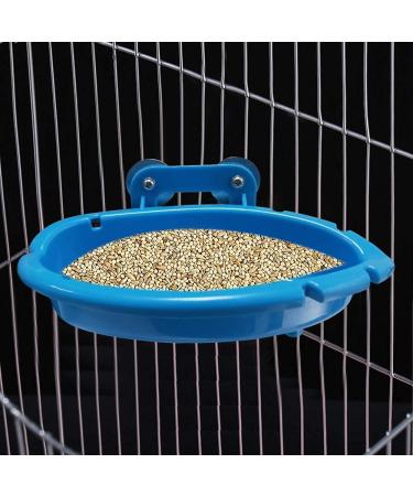 Hanging Bird Bath Tub for Parrot Cage - Shower Box, Feeder & Water Tray Accessories - Buy Online on SooperMarket.com