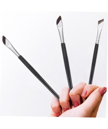 MUSISALY 3pcs Set Angled Concealer Brush Eyeshadow Brush Under Eye Concealer Brush Angled Eyebrow Brush Wood - Buy Online on SooperMarket.com
