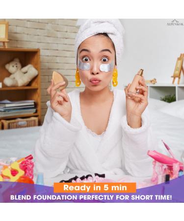 Latex-Free Soft Beauty Blender Sponge for Makeup | Liquid Foundation & Powder Puff | Beauty Products - Buy Online on SooperMarket.com