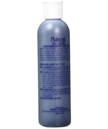Nairobi Tru Colors Semi Permanent Hair Color No.2 Indigo (Blue/Black) - Unisex 8 oz | International Shipping - Buy Online on SooperMarket.com