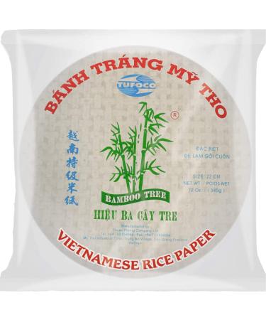 Bamboo Tree Rice Paper 28Cm.(Springroll) 1 x 340 g 340 g (Pack of 1)