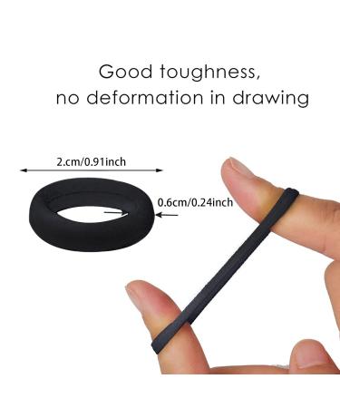 100 Pieces Soft Cotton Mini Hair Ties | No Metal Elastic Bands for Kids & Babies - Perfect for Little Girls - Buy Online on SooperMarket.com