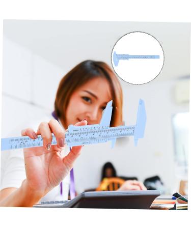 Angoily 2pcs Eyebrow Ruler Guitar Kits Leather Hair Tie Mini Makeup Tool Miss Multifunction Accessories - Buy Online on SooperMarket.com