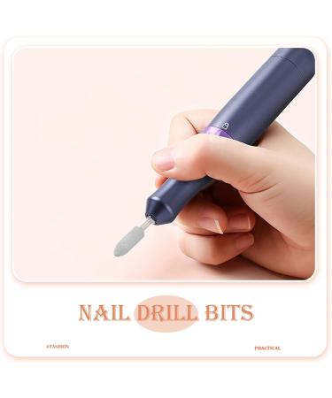 minkissy 1set Grinding Head Set Ceramic Drill Bit Pedicure Tools Sander Tool Manicure Pen Sander Portable Electric Nail Drill Nail Polishing Bits Manicure File Bit Nail Drill Bit To Rotate - Buy Online on SooperMarket.com