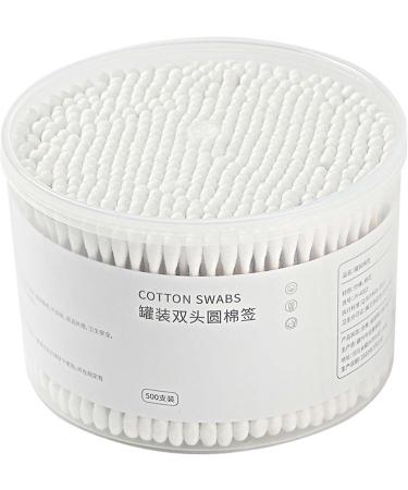 Sharplace Pack of 500 Disposable Cotton Swabs - Wooden Cleaning Sticks for Care & Hygiene - Buy Online on SooperMarket.com