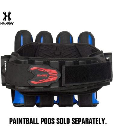 HK Army Magtek 4+3 Paintball Harness Pod Pack - Black/Red | Lightweight and Durable - Buy Online on SooperMarket.com