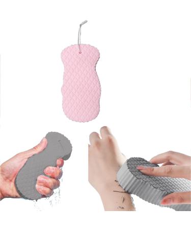 Super Soft Exfoliating Bath Sponge Spa Scrub Dead Skin Remove Magic Exfoliating Bath Sponge Dead Skin Remover for Body Skin Friendly and Reusable Shower Sponge for Adult Baby Pregnant Women